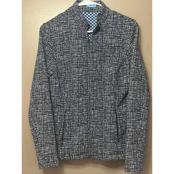 NWOT J.Mclaughlin Full Zip Front Billie Track Workout Gym Jacket Women's Small - Picture 2 of 12